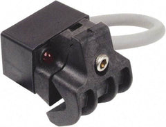 Canfield Connector - Air Cylinder Reed Switch, MOV, LED, 2 Wire - For 2 to 6" Air Cylinders, Use with Tie-Rod Cylinders - Americas Industrial Supply