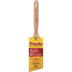 Purdy - 2-1/2" Angled Hog Trim Brush - Wood Fluted Handle - Americas Industrial Supply