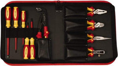 Wiha - 10 Piece Insulated Pliers Hand Tool Set - Comes in Box - Americas Industrial Supply