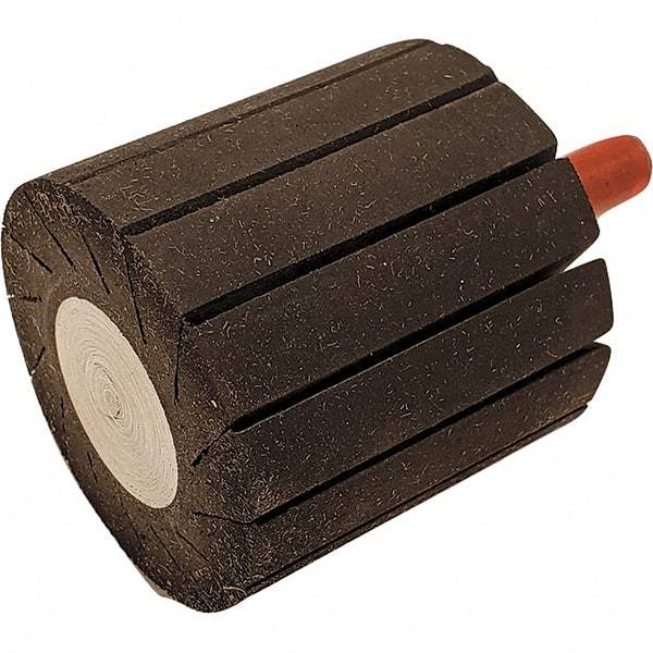 Dynabrade - 2" Wide x 2" Diam, Expander Wheel Spiral Band Drum - 1/4" Shank Diam, 7,500 RPM - Americas Industrial Supply