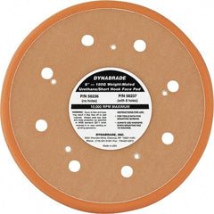Dynabrade - 6" Diam Disc Backing Vacuum Replacement Pad - Medium Density, 12,000 RPM - Americas Industrial Supply