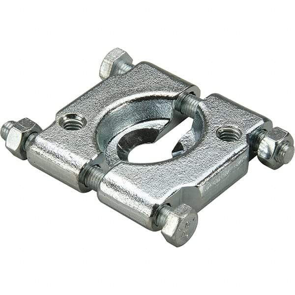 Dynabrade - 4" Jaw Width, 7-1/2" Opening Capacity, 12" Throat Depth, Bench Vise - Bolt Down Base Attachment - Americas Industrial Supply