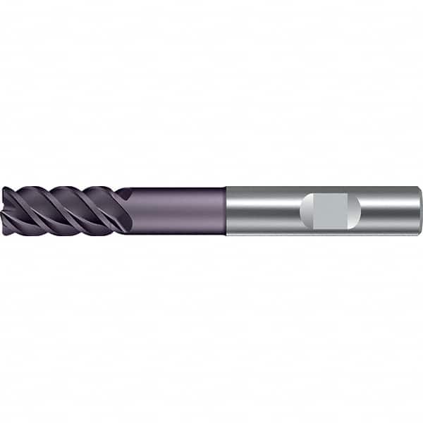 Walter-Prototyp - 12mm, 4 Flute, Solid Carbide, 1mm End Mill - 3-15/16" OAL, 50° Helix, Right Hand Flute, 53mm LOC, Right Hand Cut - Americas Industrial Supply
