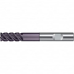 Walter-Prototyp - 12mm, 4 Flute, Solid Carbide, 1mm End Mill - 3-15/16" OAL, 50° Helix, Right Hand Flute, 53mm LOC, Right Hand Cut - Americas Industrial Supply