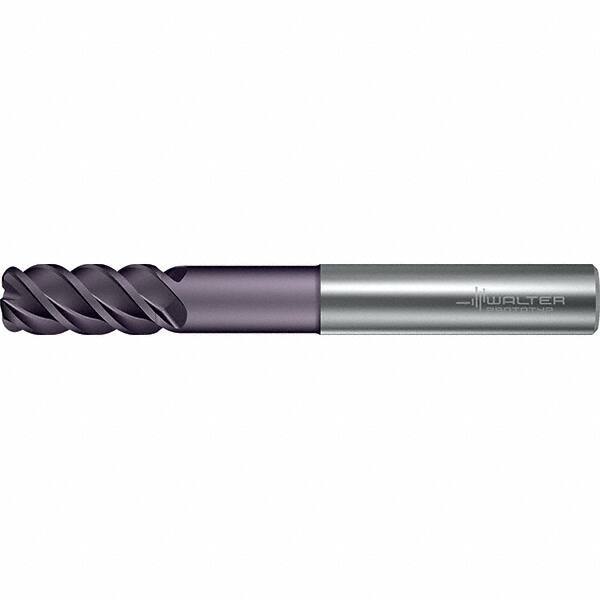 Walter-Prototyp - 16mm, 4 Flute, Solid Carbide, 2mm End Mill - 4.528" OAL, 50° Helix, Right Hand Flute, 65mm LOC, Right Hand Cut - Americas Industrial Supply