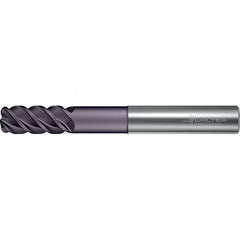 Walter-Prototyp - 16mm, 4 Flute, Solid Carbide, 2mm End Mill - 4.528" OAL, 50° Helix, Right Hand Flute, 65mm LOC, Right Hand Cut - Americas Industrial Supply