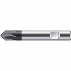 Walter-Prototyp - 1.5mm Diam Solid Carbide Chamfer Mill - Americas Industrial Supply