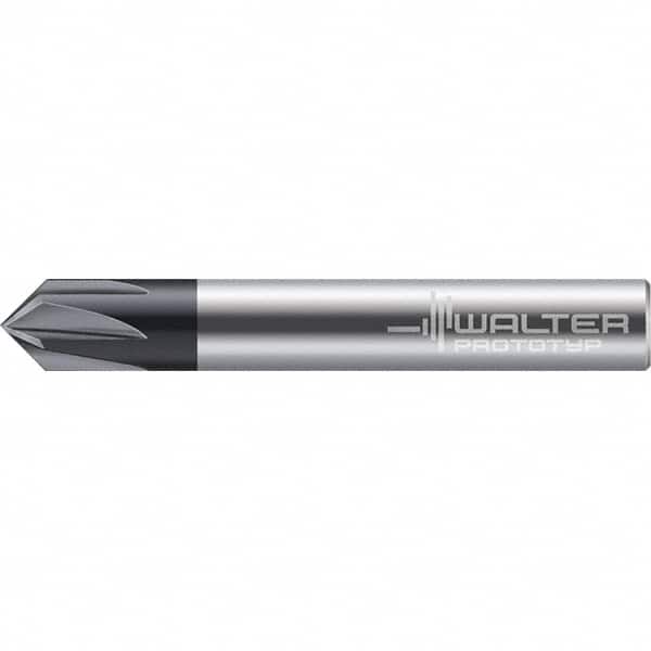 Walter-Prototyp - 1.5mm Diam Solid Carbide Chamfer Mill - Americas Industrial Supply