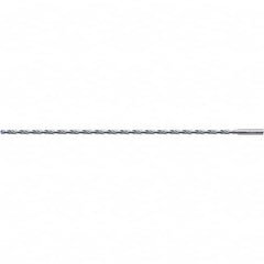 Walter-Titex - 8.5mm 130° 2-Flute Solid Carbide Extra Length Drill Bit - Americas Industrial Supply