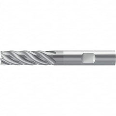 Walter-Prototyp - 12mm, 5 Flute, Solid Carbide, 0.6mm End Mill - 3.661" OAL, 35° Helix, Right Hand Flute, 38mm LOC, Right Hand Cut - Americas Industrial Supply