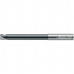 Walter-Prototyp - 9.53mm, 4 Flute, Solid Carbide, 0.762mm End Mill - 3-1/2" OAL, 30° Helix, Right Hand Flute, 38mm LOC, Right Hand Cut - Americas Industrial Supply