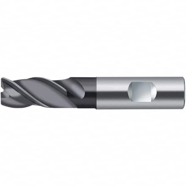 Walter-Prototyp - 12mm, 3 Flute, Solid Carbide, 1.5mm End Mill - 3.268" OAL, 45° Helix, Right Hand Flute, 36mm LOC, Right Hand Cut - Americas Industrial Supply