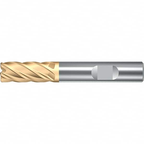 Walter-Prototyp - 16mm, 5 Flute, Solid Carbide, 1mm End Mill - 3.622" OAL, 35° Helix, Right Hand Flute, 32mm LOC, Right Hand Cut - Americas Industrial Supply