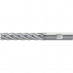 Walter-Prototyp - 10mm, 5 Flute, Solid Carbide, 0.5mm End Mill - 3-15/16" OAL, 35° Helix, Right Hand Flute, 52mm LOC, Right Hand Cut - Americas Industrial Supply