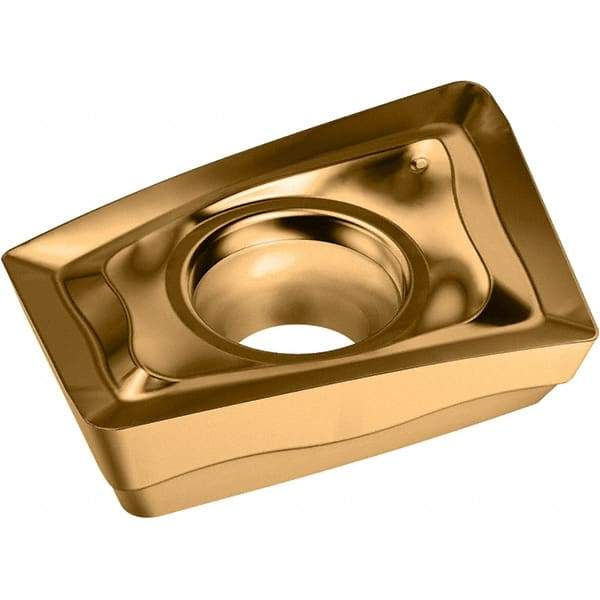 Walter - F57 Grade WSM35S Milling Insert - 2.58mm Thick, 6.1mm Inscribed Circle, 0.4mm Corner Radius - Americas Industrial Supply