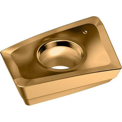 Walter - A57 Grade WKP35G Milling Insert - 4.92mm Thick, 11.78mm Inscribed Circle, 0.8mm Corner Radius - Americas Industrial Supply