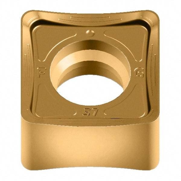 Walter - F57 Grade WKK25S Milling Insert - 6.4mm Thick, 12.7mm Inscribed Circle, 2mm Corner Radius - Americas Industrial Supply