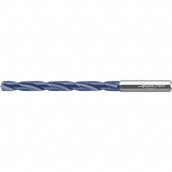 Walter-Titex - 12mm 140° Solid Carbide Jobber Drill - TiNAl Finish, Right Hand Cut, 163mm OAL - Americas Industrial Supply
