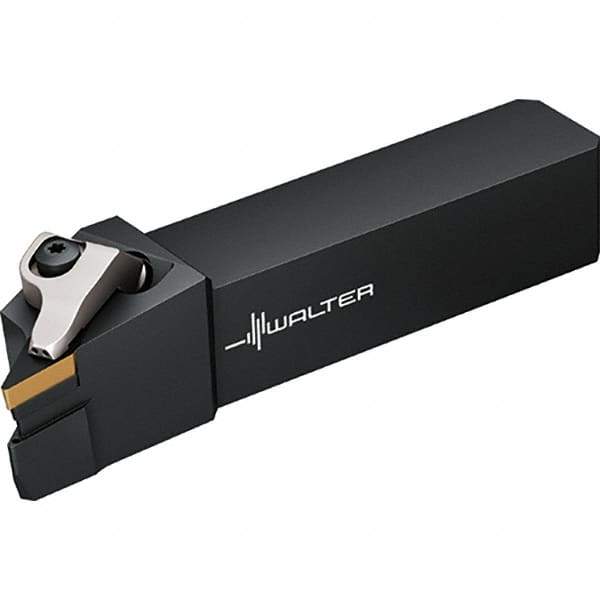 Walter - 93° Lead Angle, 20mm Shank Height x 20mm Shank Width, Indexable Turning Toolholder - 125mm OAL, Series DVJB-ISO-AUSSEN-P - Americas Industrial Supply