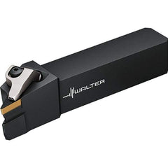 Walter - 93° Lead Angle, 25mm Shank Height x 25mm Shank Width, Indexable Turning Toolholder - 140mm OAL, Series DVJB-ISO-AUSSEN-P - Americas Industrial Supply