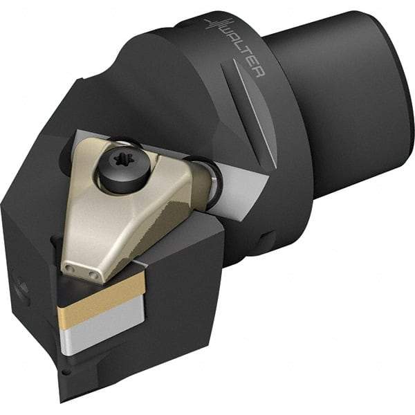 Walter - 91° Lead Angle, Indexable Turning Toolholder - 74mm OAL, Series DTGN-CAPTO-AUSSEN-P - Americas Industrial Supply