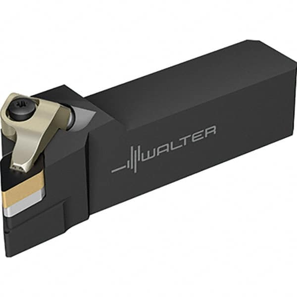 Walter - 93° Lead Angle, 25mm Shank Height x 25mm Shank Width, Indexable Turning Toolholder - 140mm OAL, Series DDJN-ISO-AUSSEN-P - Americas Industrial Supply