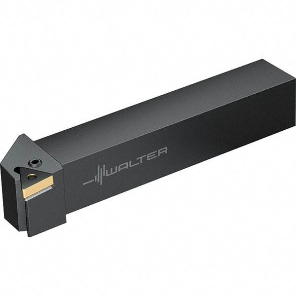 Walter - 91° Lead Angle, 16mm Shank Height x 16mm Shank Width, Indexable Turning Toolholder - 100mm OAL, Series PTGN-ISO-AUSSEN - Americas Industrial Supply