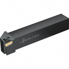 Walter - 91° Lead Angle, 16mm Shank Height x 16mm Shank Width, Indexable Turning Toolholder - 100mm OAL, Series PTGN-ISO-AUSSEN - Americas Industrial Supply