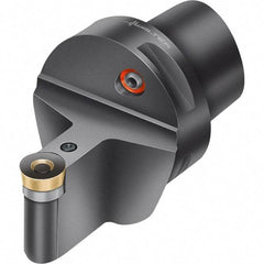 Walter - 0° Lead Angle, Indexable Turning Toolholder - 103mm OAL, Series PRDC-CAPTO-AUSSEN - Americas Industrial Supply