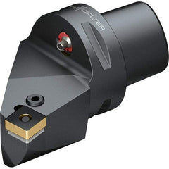 Walter - 0° Lead Angle, Indexable Turning Toolholder - 106.8mm OAL, Series PSKN-CAPTO-AUSSEN - Americas Industrial Supply