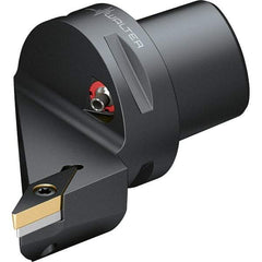 Walter - 93° Lead Angle, Indexable Turning Toolholder - 90mm OAL, Series SVJB-CAPTO-AUSSEN - Americas Industrial Supply