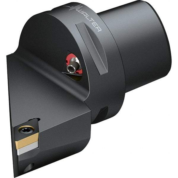 Walter - 93° Lead Angle, Indexable Turning Toolholder - 74mm OAL, Series SDJC-CAPTO-AUSSEN - Americas Industrial Supply