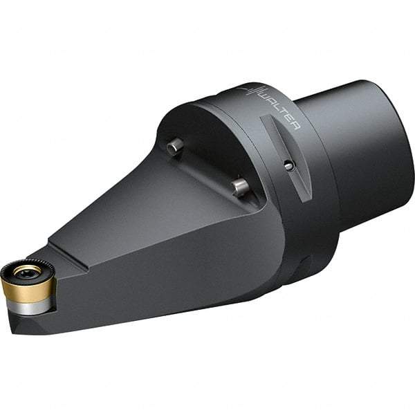Walter - 0° Lead Angle, Indexable Turning Toolholder - 138mm OAL, Series SRDC-CAPTO-AUSSEN-45 - Americas Industrial Supply