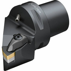 Walter - 95° Lead Angle, Indexable Turning Toolholder - 90mm OAL, Series DWLN-CAPTO-AUSSEN - Americas Industrial Supply