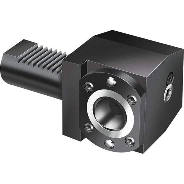 Walter - Left Hand Cut, Indexable Turning Toolholder - 163mm OAL, Series R/LC20 ABGEWINKELT-VDI - Americas Industrial Supply