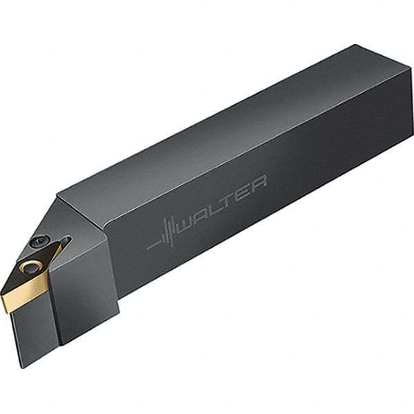 Walter - 93° Lead Angle, 20mm Shank Height x 20mm Shank Width, Indexable Turning Toolholder - 125mm OAL, Series PVJB-ISO-AUSSEN - Americas Industrial Supply