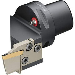 Walter - 0.591" Max Depth of Cut, Indexable Grooving Cutoff Toolholder - Series NCEE-GX24-CAPTO - Americas Industrial Supply