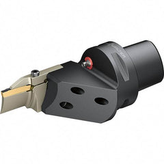Walter - 0.827" Max Depth of Cut, Indexable Grooving Cutoff Toolholder - Series NCFE-GX24-CAPTO - Americas Industrial Supply