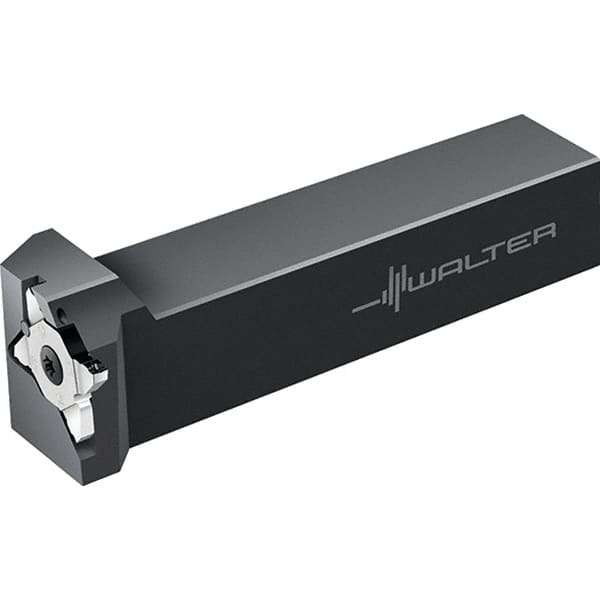 Walter - 6mm Max Depth of Cut, Indexable Grooving Tool Holder - 20mm Shank Height, 20mm Shank Width, 125mm OAL - Americas Industrial Supply