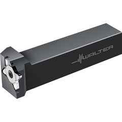 Walter - 6mm Max Depth of Cut, Indexable Grooving Tool Holder - 20mm Shank Height, 20mm Shank Width, 125mm OAL - Americas Industrial Supply