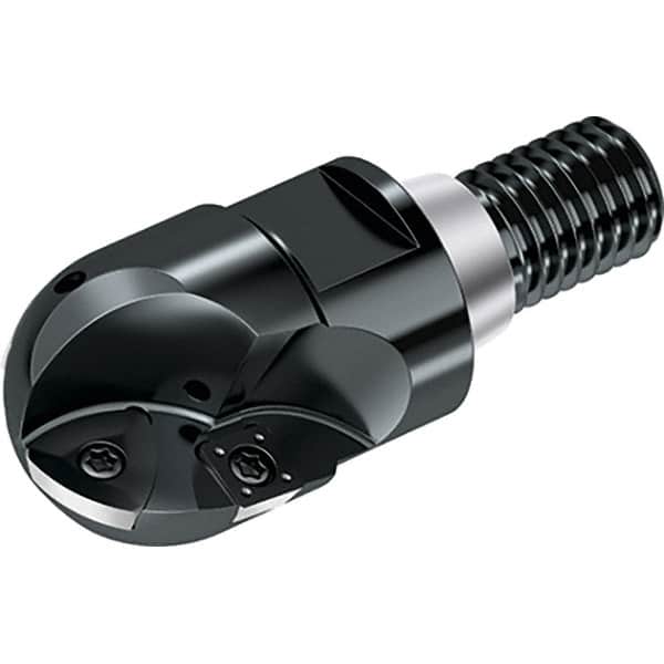 Walter - 50mm Cut Diam, 46mm Max Depth of Cut, 45mm Shank Diam, 105mm OAL, Indexable Ball Nose End Mill - 8,900 Max RPM - Americas Industrial Supply