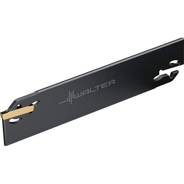 Walter - 1.024" Blade Height, 0.03" Blade Width, 4.264" OAL, Neutral Cut, Indexable Cut-Off Blade - 40mm Max Depth of Cut, G1042 Blade, G1042 Series - Americas Industrial Supply