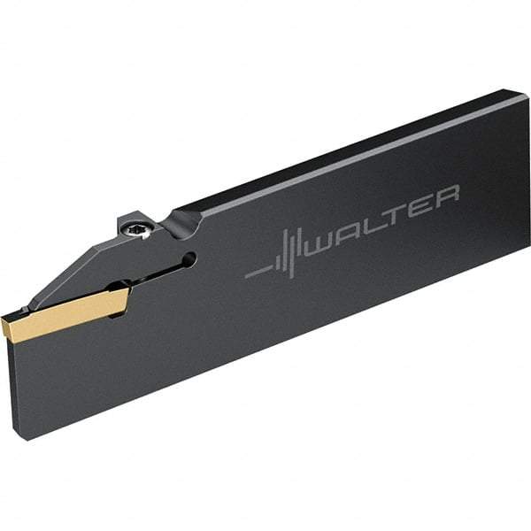 Walter - 1.024" Blade Height, 0.285" Blade Width, 4.331" OAL, Right Hand Cut, Indexable Cut-Off Blade - 23mm Max Depth of Cut, G1041 Blade, G1041 Series - Americas Industrial Supply