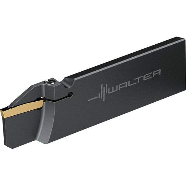 Walter - 1.26" Blade Height, 0.285" Blade Width, 4.331" OAL, Left Hand Cut, Indexable Cut-Off Blade - 32mm Max Depth of Cut, G1041_C Blade, G1041_C Series - Americas Industrial Supply