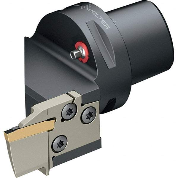 Walter - 0.591" Max Depth of Cut, Indexable Grooving Cutoff Toolholder - Series NCEE-GX24-CAPTO - Americas Industrial Supply