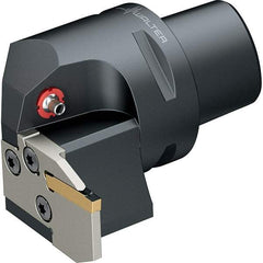 Walter - 0.827" Max Depth of Cut, Indexable Grooving Cutoff Toolholder - 24 Seat Size, Series NCLE-GX24-CAPTO - Americas Industrial Supply