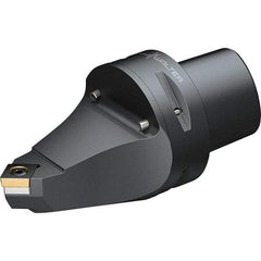 Walter - 95° Lead Angle, Indexable Turning Toolholder - 128mm OAL, Series SCMC-CAPTO-AUSSEN - Americas Industrial Supply
