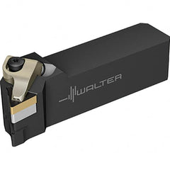 Walter - 91° Lead Angle, 20mm Shank Height x 20mm Shank Width, Indexable Turning Toolholder - 115mm OAL, Series DTGN-ISO-AUSSEN-P - Americas Industrial Supply