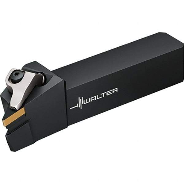 Walter - 93° Lead Angle, 19.05mm Shank Height x 19.05mm Shank Width, Indexable Turning Toolholder - 114.2mm OAL, Series DVJN-ISO-AUSSEN-INCH-P - Americas Industrial Supply