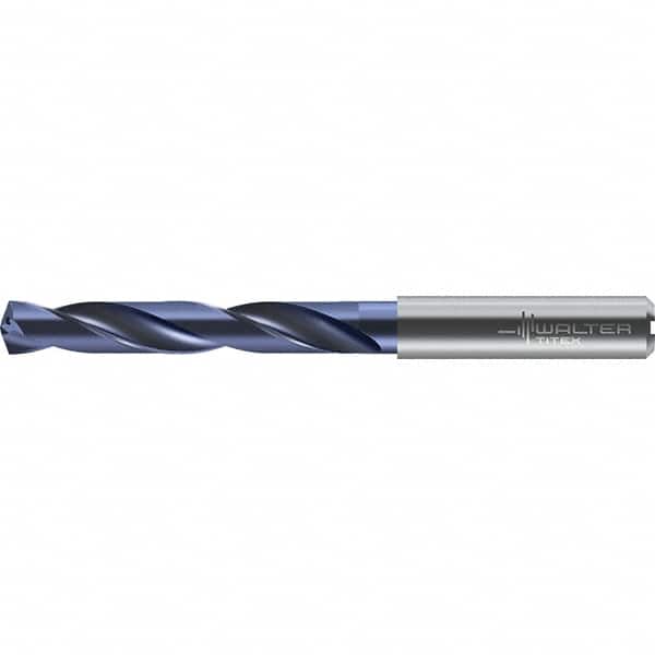 Walter-Titex - 17.3mm 140° Solid Carbide Jobber Drill - TiNAl Finish, Right Hand Cut, 143mm OAL - Americas Industrial Supply